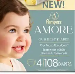 Target Pampers Amore 108-ct. diapers offer