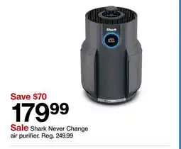 Target Shark Never Change air purifier offer