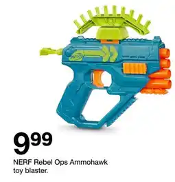 Target NERF Rebel Ops Ammohawk toy blaster offer
