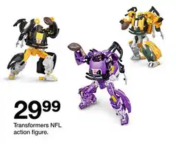 Target Transformers NFL action figure offer