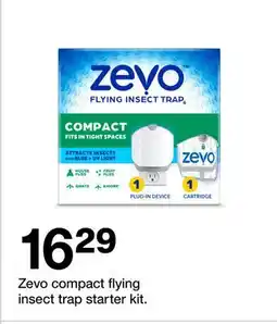 Target Zevo compact flying insect trap starter kit offer