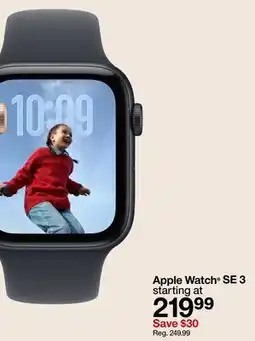 Target Apple Watch SE 3 offer