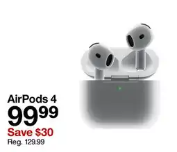 Target AirPods 4 offer