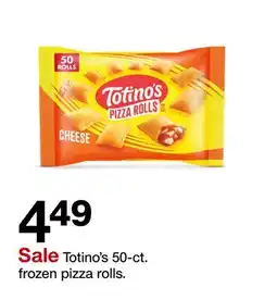 Target Totino's 50 ct. frozen pizza rolls offer