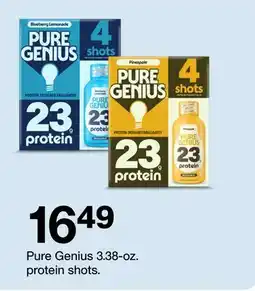 Target Pure Genius 3.38-oz. protein shots offer