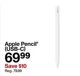 Target Apple Pencil (USB-C) offer