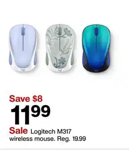 Target Logitech M317 wireless mouse offer