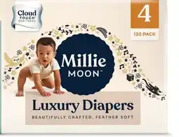 Target Millie Moon 120-ct. luxury diapers offer