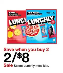 Target Select Lunchly meal kits offer