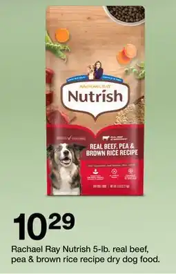 Target Rachael Ray Nutrish 5-lb. real beef, pea & brown rice recipe dry dog food offer
