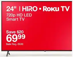 Target 24 HIRO • Roku TV offer