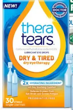 Target TheraTears Dry and Tired Lubricant Eye Drops offer