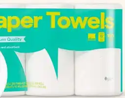 Target up&up 6-ct. triple-roll make-a-size paper towels offer