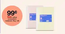 Target up&up composition notebook offer