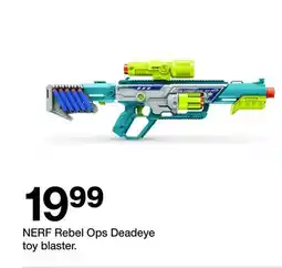 Target NERF Rebel Ops Deadeye toy blaster offer