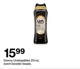 Target Downy Unstopables 21.1-oz. scent booster beads offer