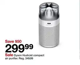 Target Dyson HushJet compact air purifier offer