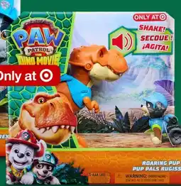 Target PAW Patrol: The Dino Movie Rex Roaring Pup Pals offer