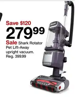 Target Shark Rotator Pet Lift-Away upright vacuum offer