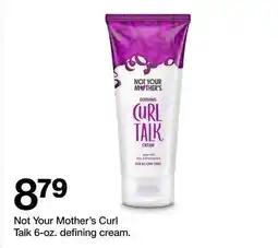 Target Not Your Mother's Curl Talk 6-oz. defining cream offer