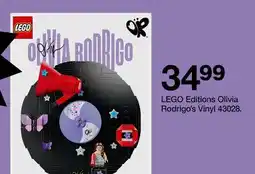 Target LEGO Editions Olivia Rodrigo's Vinyl 43028 offer