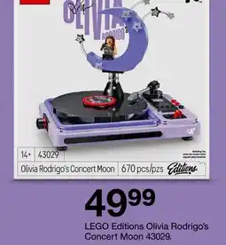 Target LEGO Editions Olivia Rodrigo's Concert Moon 43029 offer