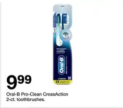 Target Oral-B Pro-Clean CrossAction offer
