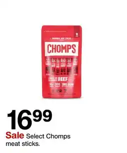 Target Select Chomps meat sticks offer
