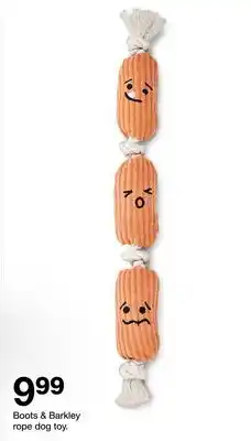 Target Boots & Barkley rope dog toy offer