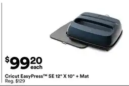 Michaels Cricut EasyPress SE 12 X 10 + Mat offer