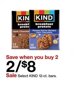 Target Select KIND 12-ct. bars offer