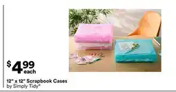 Michaels 12 x 12 Scrapbook Cases offer