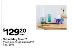 Michaels Cricut Mug Press offer