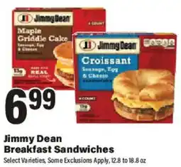 Big Y Jimmy Dean Breakfast Sandwiches offer