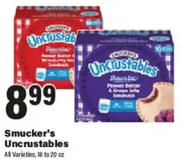 Big Y Smucker's Uncrustables offer