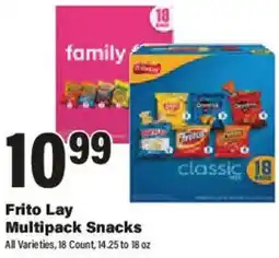 Big Y Frito Lay Multipack Snacks offer