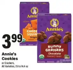 Big Y Annie's Cookies offer