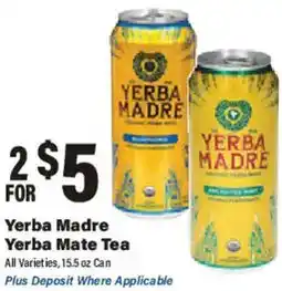 Big Y Yerba Madre Yerba Mate Tea offer