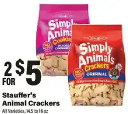 Big Y Stauffer's Animal Crackers offer