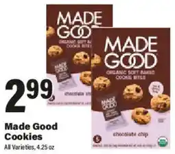 Big Y Made Good Cookies offer