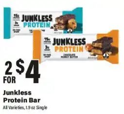 Big Y Junkless Protein Bar offer