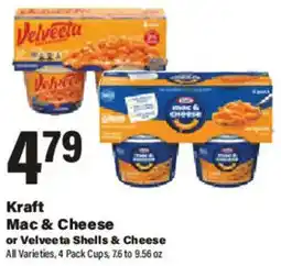 Big Y Kraft Mac & Cheese or Velveeta Shells & Cheese offer