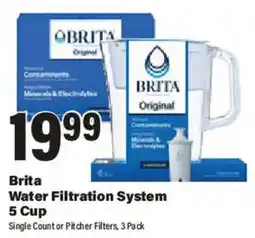 Big Y Brita Water Filtration System 5 Cup offer