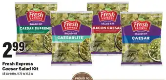 Big Y Fresh Express Caesar Salad Kit offer