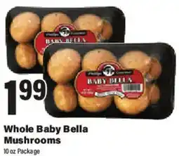 Big Y Whole Baby Bella Mushrooms offer