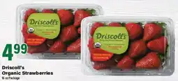 Big Y Driscoll's Organic Strawberries offer