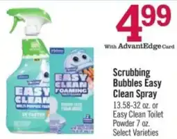 Price Chopper Scrubbing Bubbles Easy Clean Spray offer