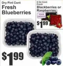 Key Food Fresh Blueberries offer