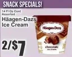 Key Food Häagen-Dazs Ice Cream offer