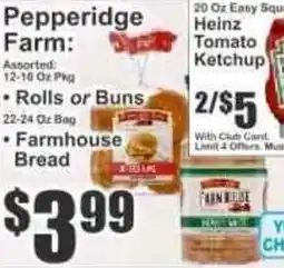 Key Food Pepperidge Farm offer